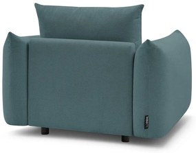 Niebieski fotel Ernest – Bobochic Paris