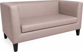 Sofa Monaco : Kolor nogi - Venge, Kolor tkaniny - EKO-SKÓRA - 11D, Typ tkaniny - Eko-skóra , Wysokość nogi - 15 cm