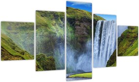 Obraz - Wodospad Seljalandsfoss (125x70 cm)