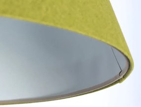 Zielono-biała młodzieżowa lampa wisząca dzwon - S410 F3-C04