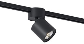Nowoczesny czarny reflektor do 1-fazowego systemu szynowego GU10 70mm - Iconic Roto Nowoczesny Oswietlenie wewnetrzne