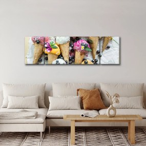 Obraz z lodami (170x50 cm)