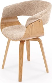 Krzesło z giętej sklejki giętej K545 Halmar