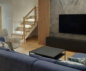 Akustyczne panele lamelowe 2 szt. dąb naturalny A0-G65