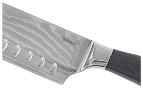 Nóż typu santoku ze stali damasceńskiej – Orion