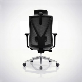 Fotel biurowy ergonomiczny szary VECTOR