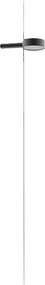 Zafferano SUPER O Czarna lampa wisząca LED z możliwością ładowania i ściemniania - 1 moduł świetlny