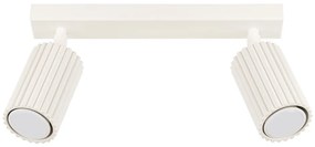 Kremowa lampa punktowa 6,5x30 cm Gleam – Sollux