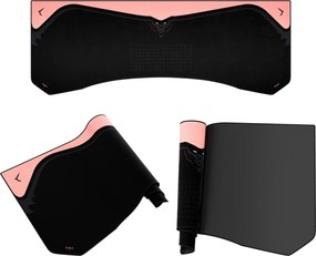 Podkładka ochronna na biurko Diablo X-Forge 140 cm, Black Akira Pink