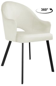 Krzesło obrotowe Velvet podstawa Profil czarna MG50