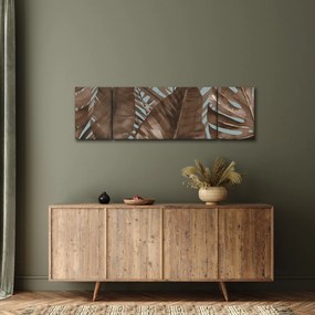 Obraz - Liście palmowe, akwarela (170x50 cm)