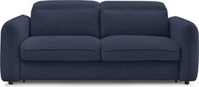 Ciemnoniebieska sofa 216 cm Achille – Bobochic Paris