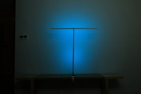 Lampa LED na biurko NOX z efektami RGBW, zacisk, pilot zdalnego sterowania