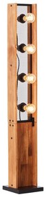Brilliant - Lampa stojąca CALANDRA 4xE27/42W/230V sosna