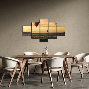 Obraz - latające balony (125x70 cm)