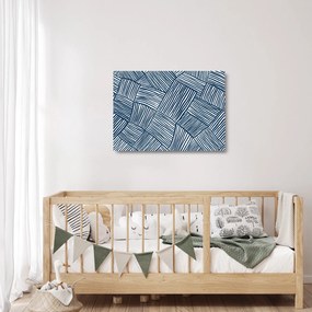 Obraz na szkle - linia 3D (70x50 cm)