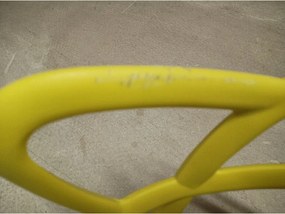 PROMOCJA Żółte krzesło plastikowe KATO II. jakość