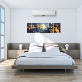 Obraz - Miasto Inwestycji (170x50 cm)