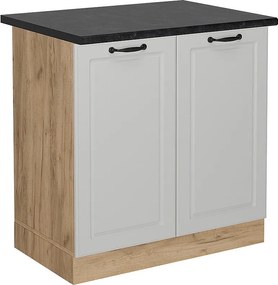 Szafka pod zlew biały domek wiejski 80x60x81.6 r-line