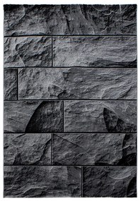 Dywan nowoczesny Parma Granit szaro-czarny 200 cm x 290 cm