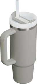 Jasnoszary termos ze stali nierdzewnej ze słomką 890 ml Quencher H2.O FlowState™ Tumbler Ash – Stanley