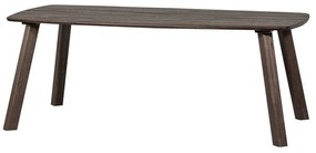 Stół z litego drewna dębowego 100x180 cm Tablo – WOOOD