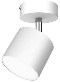 Metalowy biały kinkiet N1-H89