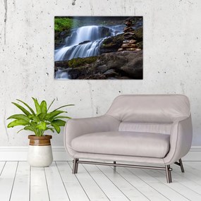 Obraz wodospadu (70x50 cm)
