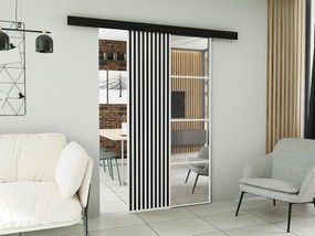 Drzwi przesuwne z maskownicą MOLI 100 biały