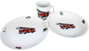 Thun 3-częściowy zestaw obiadowy dla dzieciStrażacy