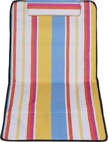 Outsunny Zestaw 2 mat plażowych, regulowane, składane, 124D x 53S x 37-50W cm, Wielobarwne