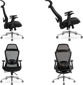 Fotel biurowy z podparciem lędźwiowym Litos