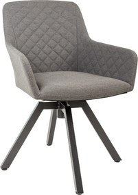 Doppler LIVORNO PARIS szare, obrotowe fotele, 8+1