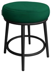 Taboret Ben noga metalowa czarna MG25