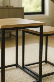 Zestaw 2 stolików rodkowych Ceu