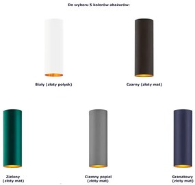 Nowoczesna lampa wisząca zwis na białym stelażu - T3-W76