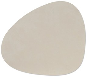Mata stołowa ze skóry ekologicznej 37x44 cm Curve L Nupo – LIND DNA