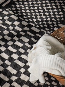 Czarny/kremowy dywan odpowiedni na zewnątrz 160x230 cm Haringey Barkham – Ted Baker