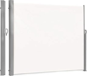 Roleta boczna na taras i balkon składana AW-011A, 3x2 m, beżowa