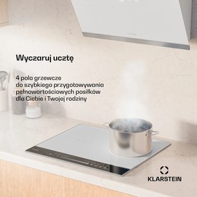 Klarstein DualTone Flex płyta indukcyjna, Flex Zone, wyświetlacz LED, 7200 W
