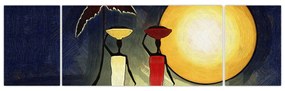 Obraz starożytnego obrazu (170x50 cm)