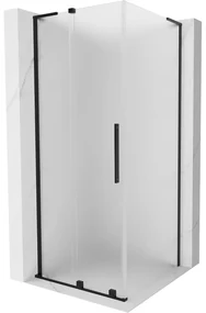 Mexen Velar L kabina prysznicowa rozsuwana 120 x 120 cm, szron, czarna - 871-120-120-33-70