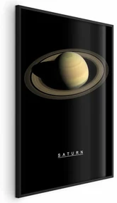 Plakat Saturn 29,7x42 cm z ramą czarną bez marginesu ARTGEIST B