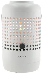 Jasnoszara lampa gazowa Cosi Drop, wys. 37 cm