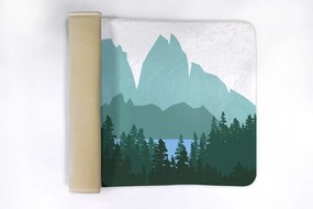 Dywanik łazienkowy antypoślizgowy Dywanik łazienkowy antypoślizgowy Las Jeleń