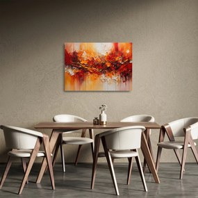 Obraz na szkle - Abstrakcja (70x50 cm)