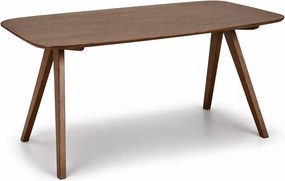 Stół Marengo 160 x 90 elegancki stół w kolorze orzechowym z okleiny naturalnej do jadalni