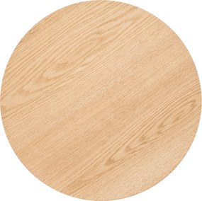 Stolik kawowy okrągły Tamis 40 cm - naturalny