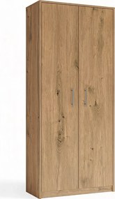Dwudrzwiowy regał biurowy na dokumenty dąb artisan P7-M50