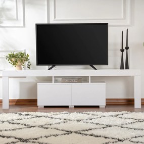 Stolik TV Enclave Natural White
